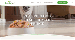 Desktop Screenshot of freshpet.com